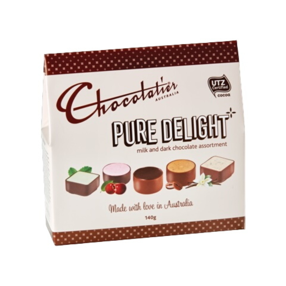 Chocolatier dark & milk med 150g
