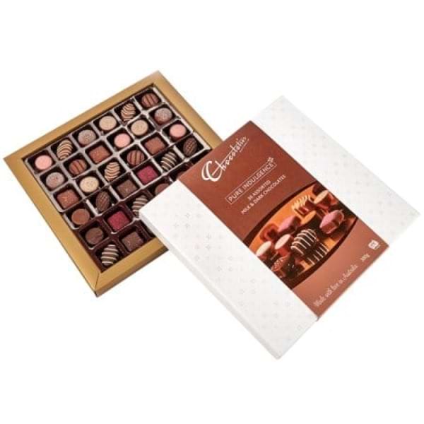 Chocolatier dark & milk deluxe 380gm