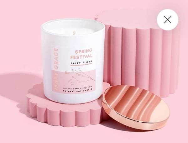 Mary Grace Spring Festival Soy Candle